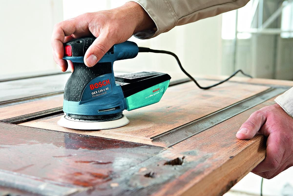 Орбитальная (эксцентриковая) шлифмашина Bosch GEX 125-1 AE Professional 0601387500