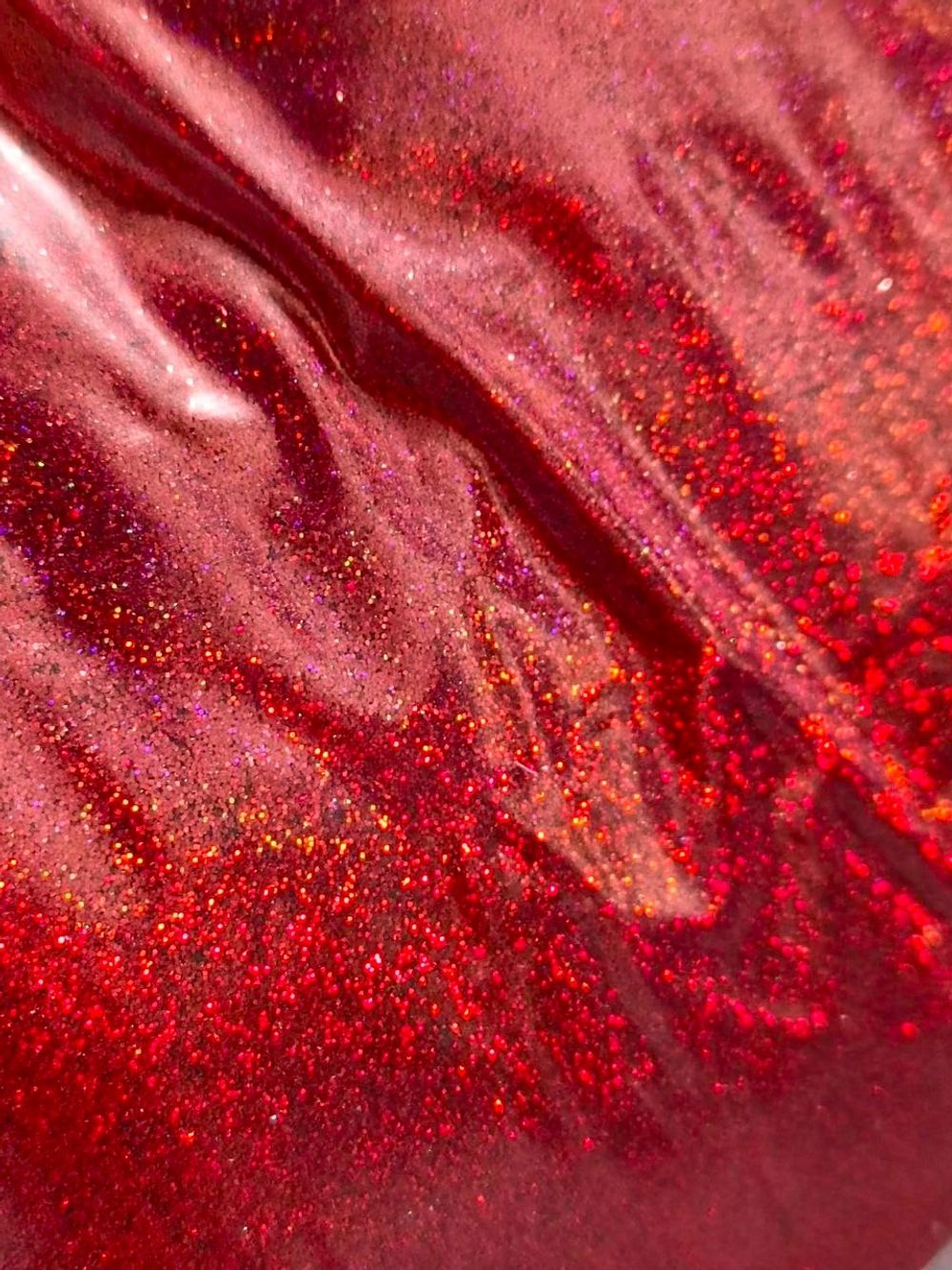 Блёстки Глиттеры 810-1.0мм - Тёмно-красный голографик - универсальные