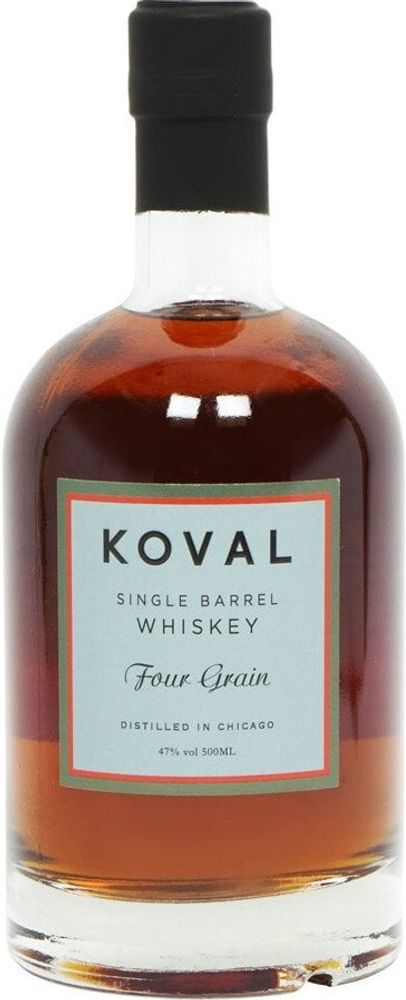 Виски Koval Single Barrel Four Grain, 0.5 л