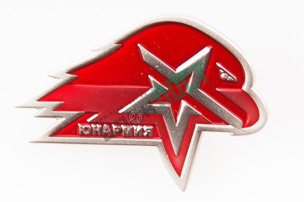 Знак "Юнармия" большой алюминий 5 см