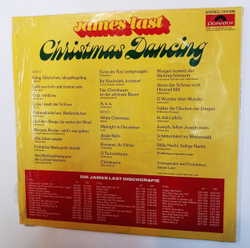 Винтажная виниловая пластинка LP James Last Christmas Dancing (Germany 1975)