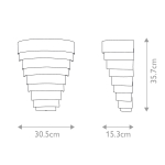 Бра Hinkley, Арт. QN-ECHELON-W