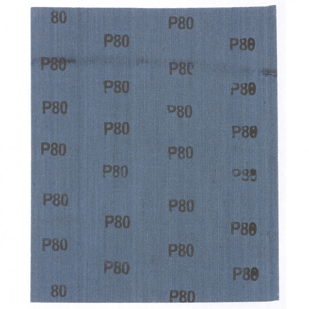 Шлифлист на тканевой основе, P 80, 230 х 280 мм, 10 шт, водостойкий Matrix