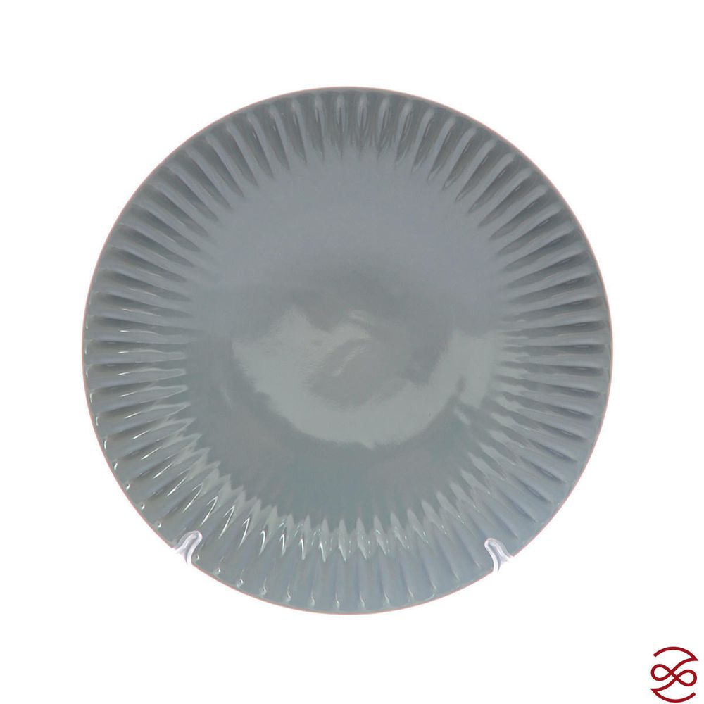 Блюдо круглое графит Benedikt Ribby 30 см