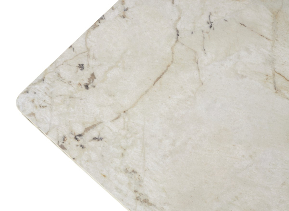 Стол М-City DISAUR Адажио 240 (320) См Пандора (Pandora), керамика, Черный каркас