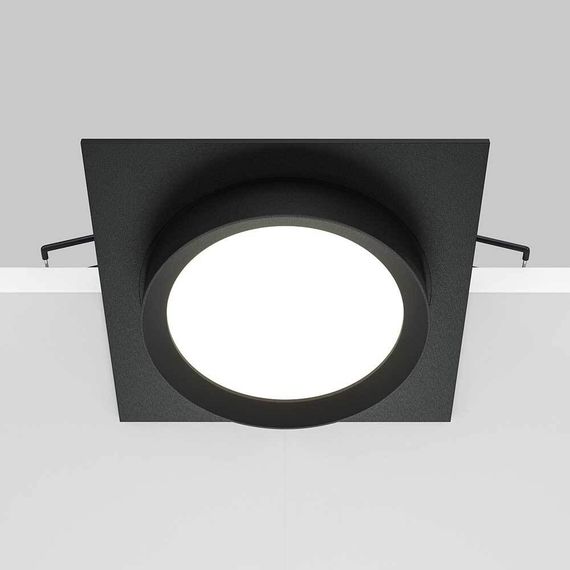 Встраиваемый светильник Maytoni Hoop DL086-GX53-SQ-B