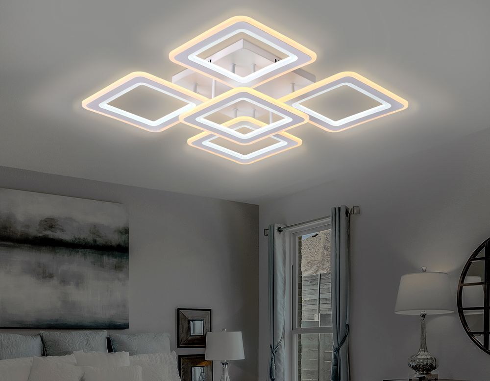 Ambrella Потолочный светодиодный светильник с пультом Original FA866