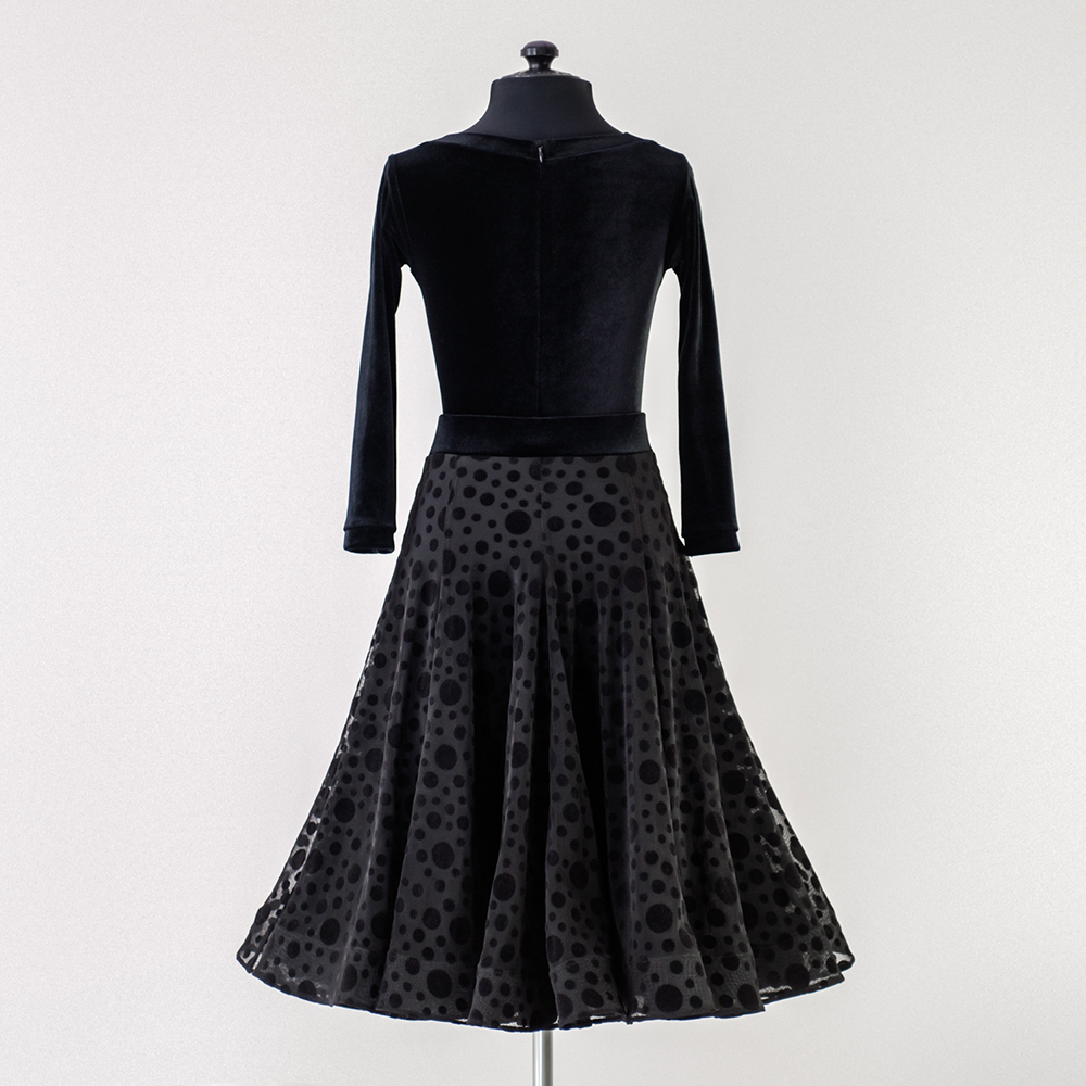 флок на сетке