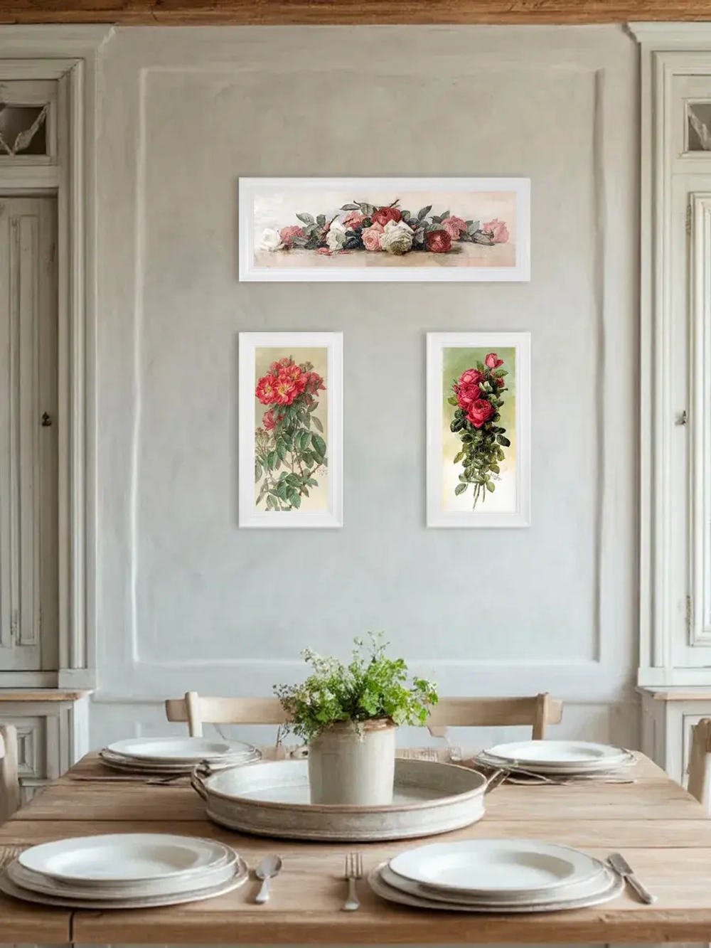 Картина на стену интерьерная на холсте в раме 23*65 см