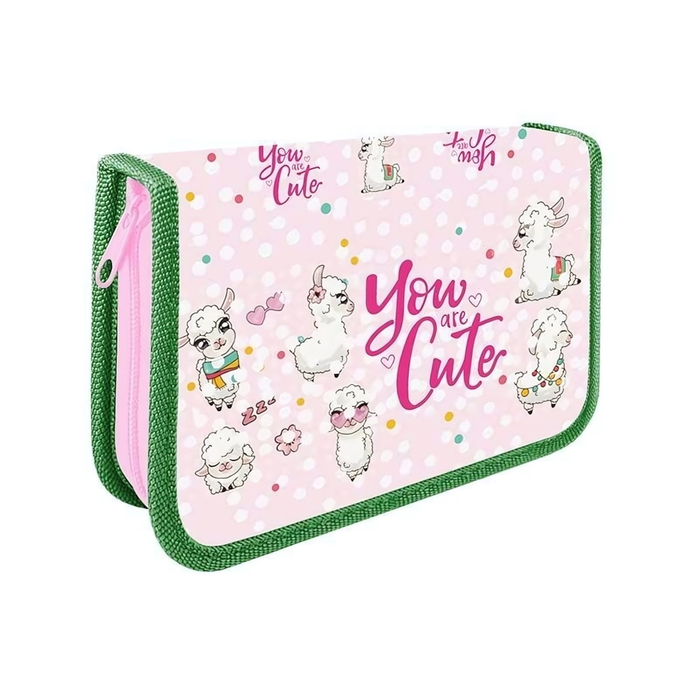 Пенал 1 секционный Soft 190*115 "МИЛАЯ АЛЬПАКА 2021" (Пчелка)