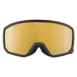Очки горнолыжные ALPINA Scarabeo S Q-Lite Black Matt/Q-Lite Gold S2 (б/р)