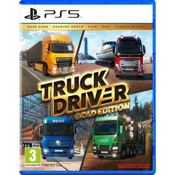PS5 Truck Driver Gold Edition (Новый, Русские субтитры, PPSA-03536)