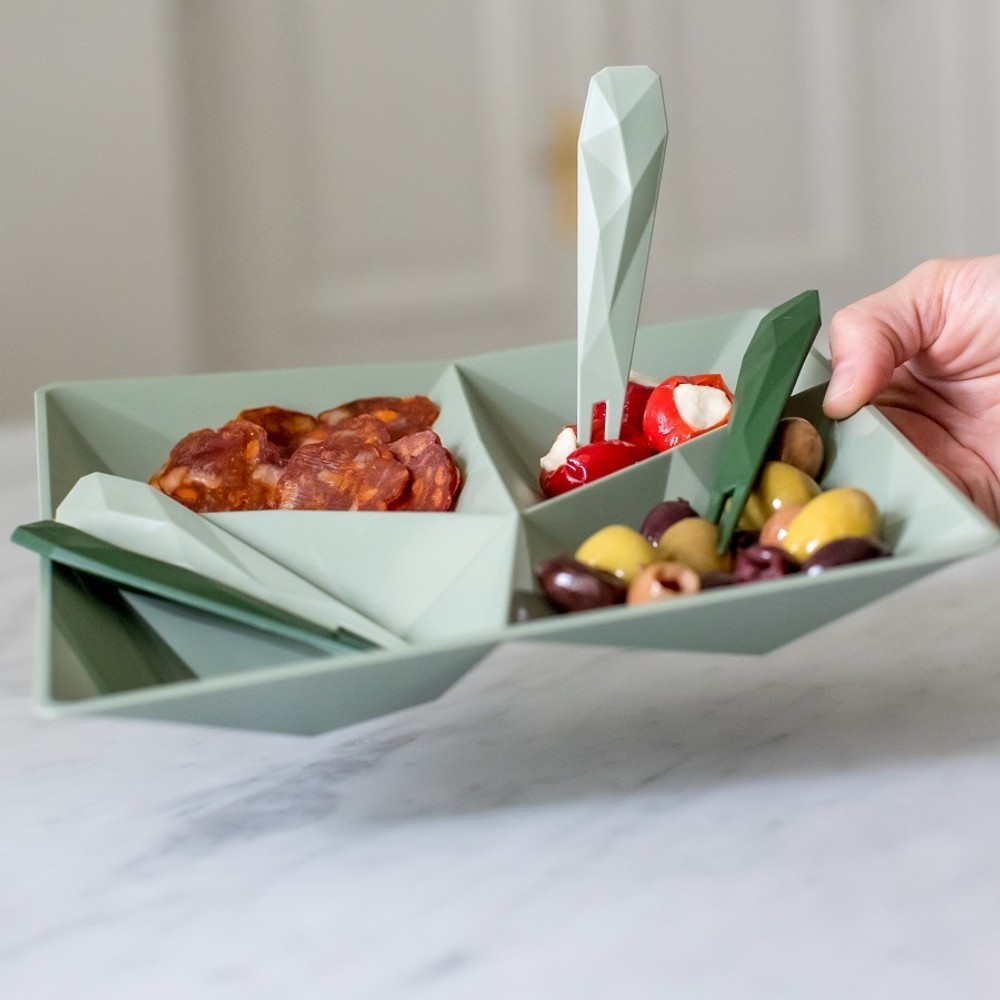 Менажница club, черная