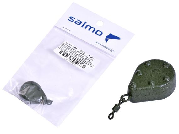 Грузило Salmo с вертл. BUN SWIVEL green 050г