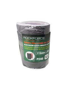 Бумага наждачная на тканевой основе 115ммх5м в рулоне (P240) RockForce##Rock FORCE RF-FB2240C