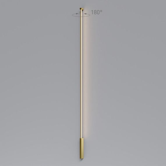 Настенный светодиодный светильник Elektrostandard Alto LED латунь 3000K 40134/LED a069823