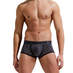 Мужские трусы хипсы темно-серые GAUVINE 3004