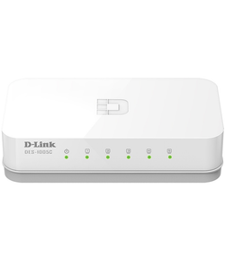 D-Link Unmanaged Switch 5x100Base-TX, plastic case