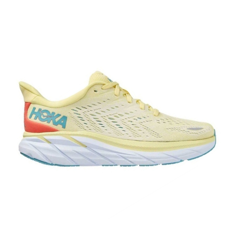 Кроссовки женские HOKA W CLIFTON 8 Yellow Pear / Sweet Corn