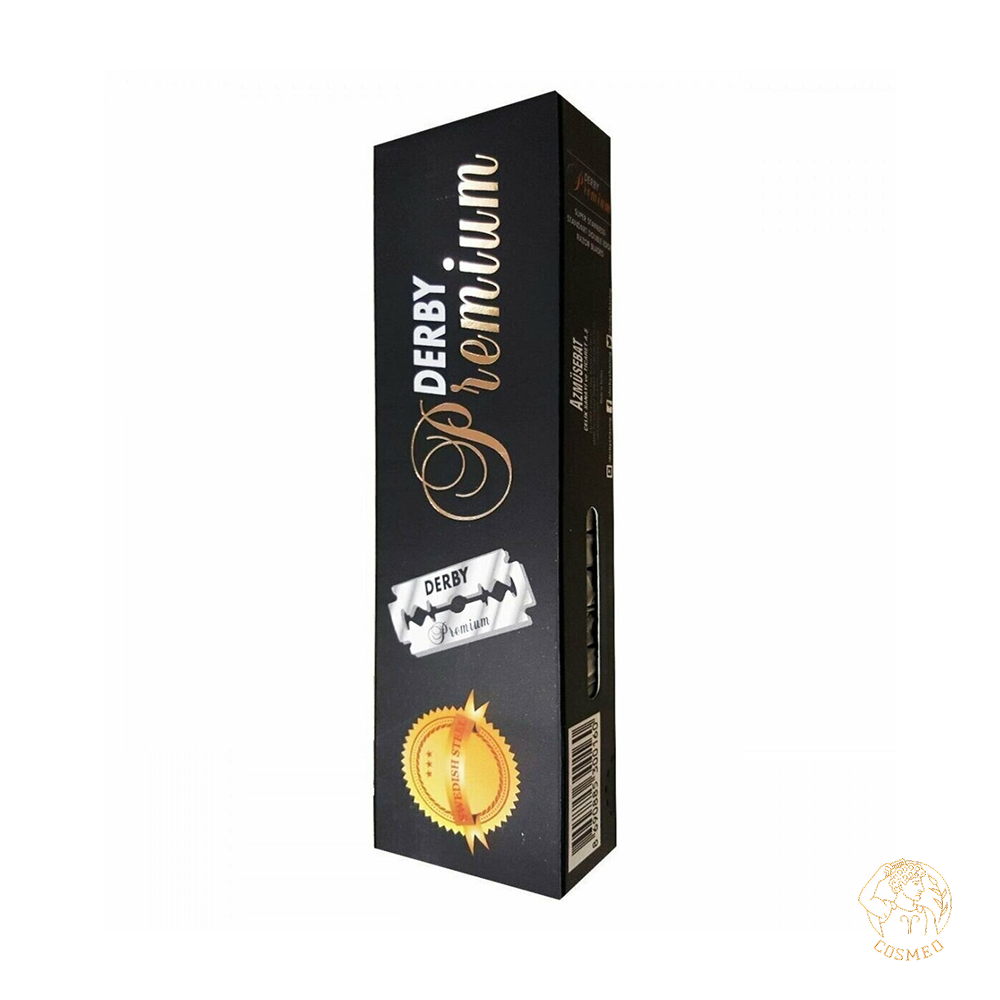 Derby Premium двусторонние лезвия для Т-образных бритв 5*20