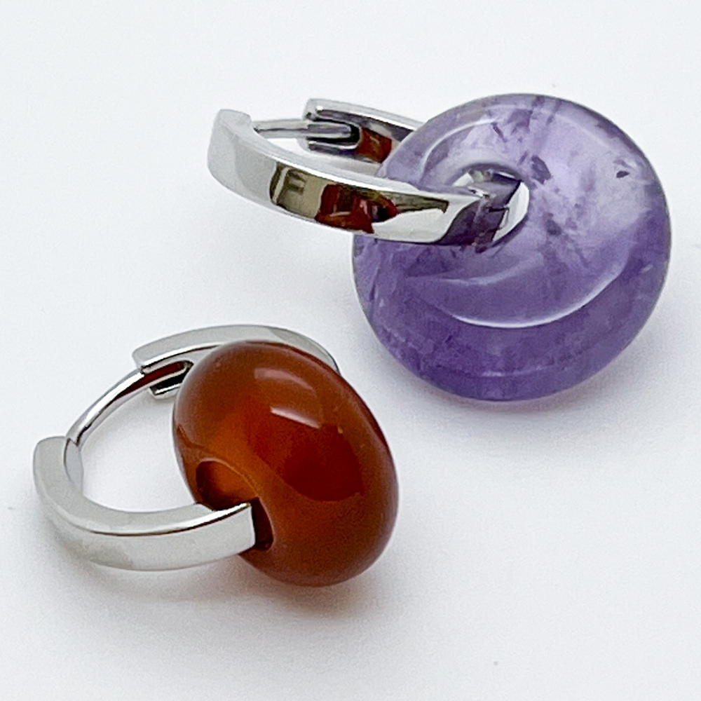 Ювелирные швензы Конго с родиевым покрытием, размер 18*3 мм, цена за пару