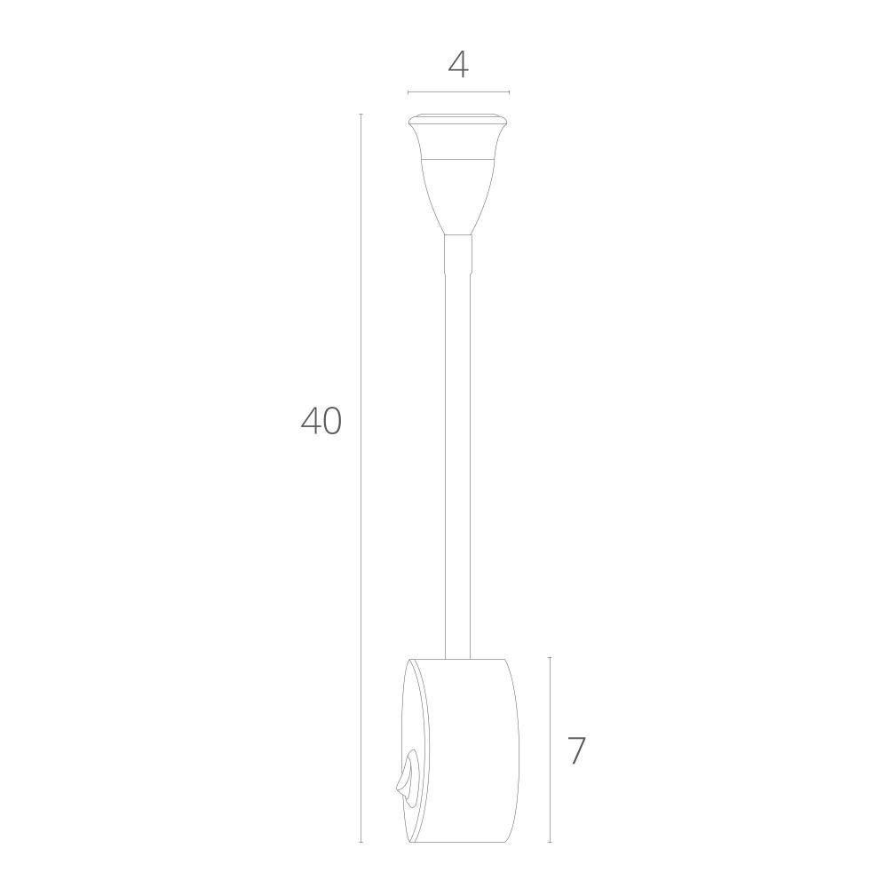 Бра Arte Lamp Twist A7603AP-1BK