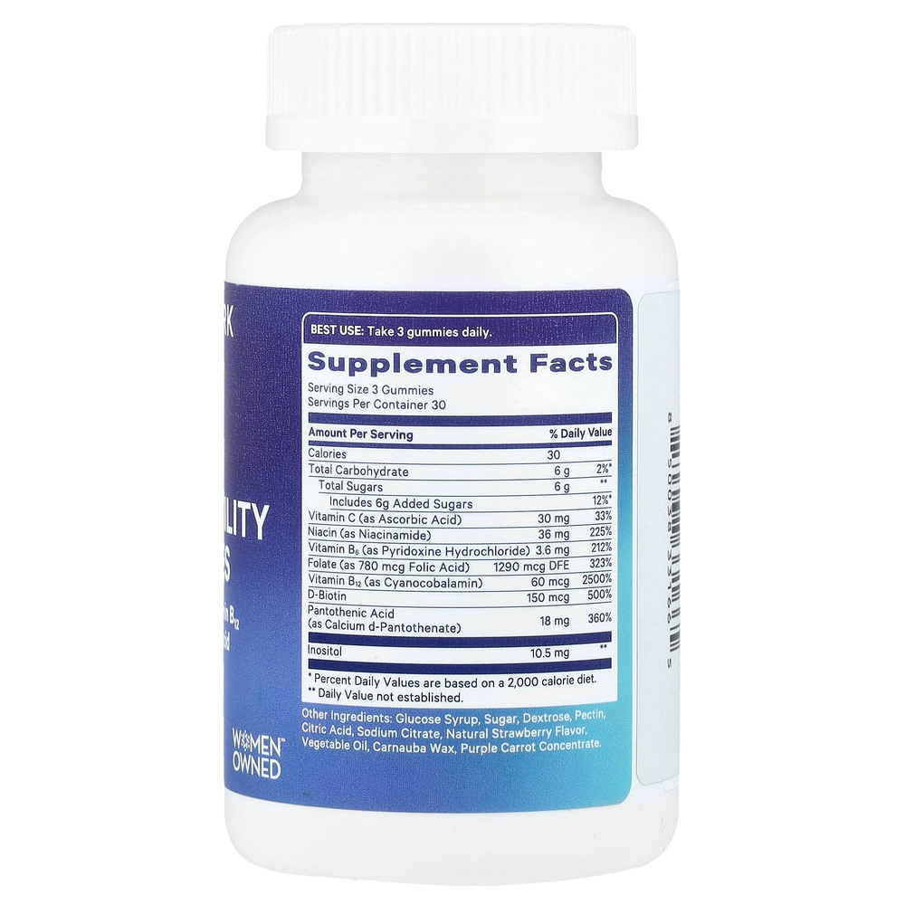 Pink Stork, Жевательные мармеладки для мужчин, для улучшения фертильности, с клубникой, 90 жевательных таблеток