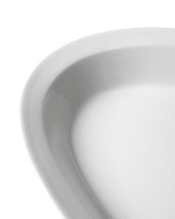 Блюдо овальное 38см Narumi Воздушный белый