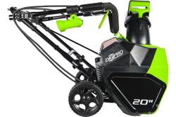Снегоуборочник GREENWORKS GD40SB 40 V с акк и з/у   2600607