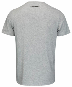 Мужская теннисная футболка Head Club Carl T-Shirt - серый