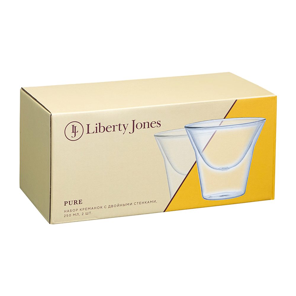 Набор креманок с двойными стенками pure, 250 мл, 2 шт.
