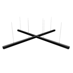 Светильник LED КОНТУР КРОСС ДСО03-72-200-4К-Ч 72Вт 4000К IP40 Матовый 5800лм 1020х990х50мм WOLTA PRO