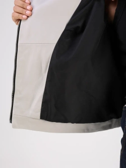 Кожаная куртка демисезонная косуха оверсайз