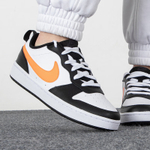 Женские кроссовки Nike Court Borough Low 2 'White Black Orange' BQ5448-115