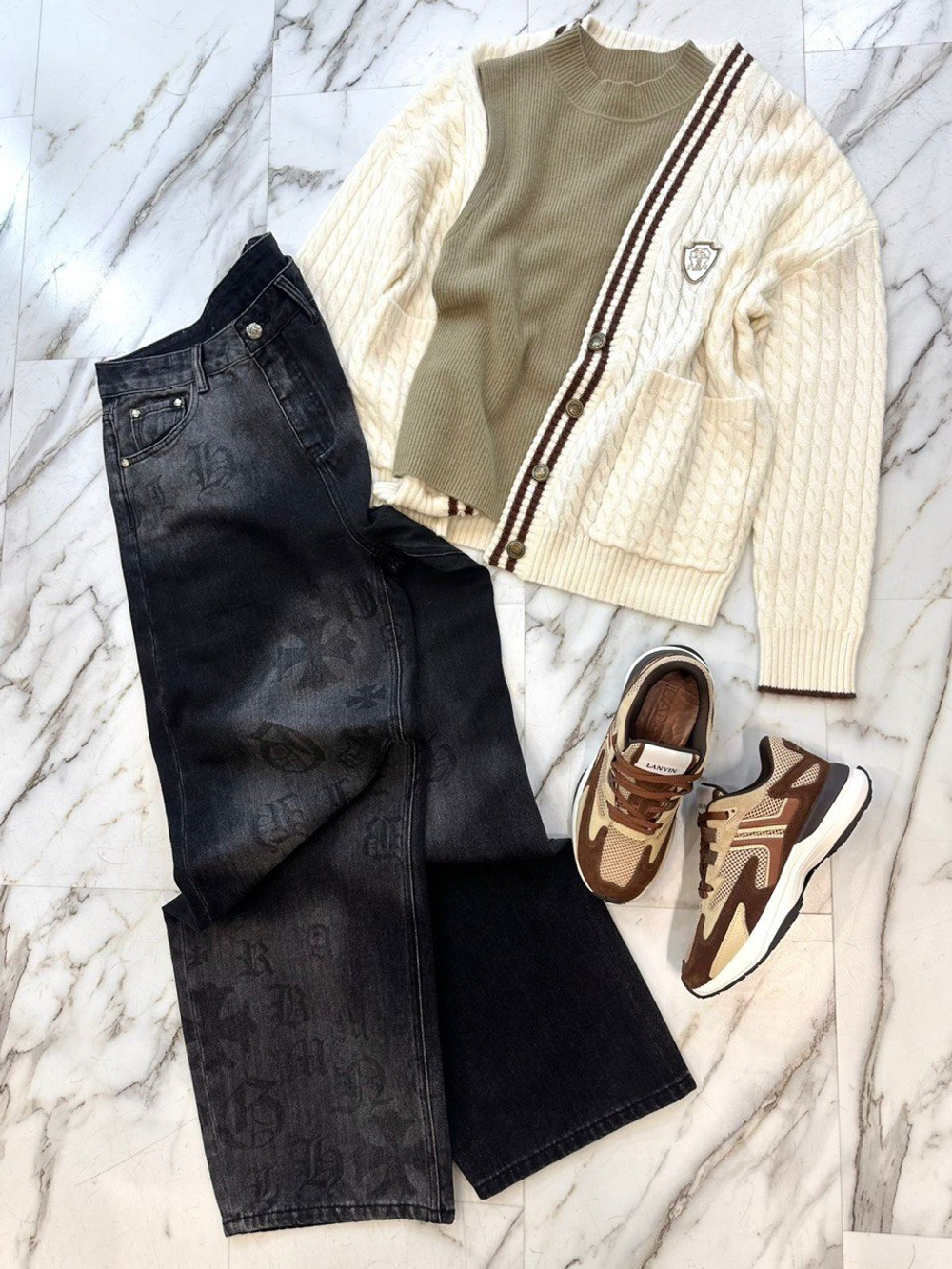 Джинсы Chrome Hearts