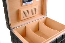 Хьюмидор Colibri Heritage на 80 сигар, Черный лак HU500T1