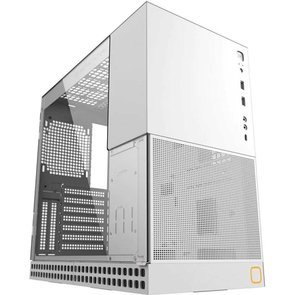 Корпус Midi-Tower Geometric Future Model 4 King Arthur, белый (1AM4KAWT00101)