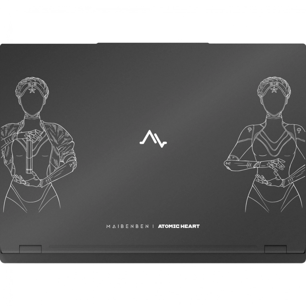 Ноутбук Maibenben X16B-R98956 Ryzen 9 8940HX 16Gb SSD1Tb NVIDIA GeForce RTX 5060 8Gb 16" IPS QHD+ (2560x1600) Windows 11 Home black WiFi BT Cam 5200mAh (X16B-R98956GQSHBRE3)