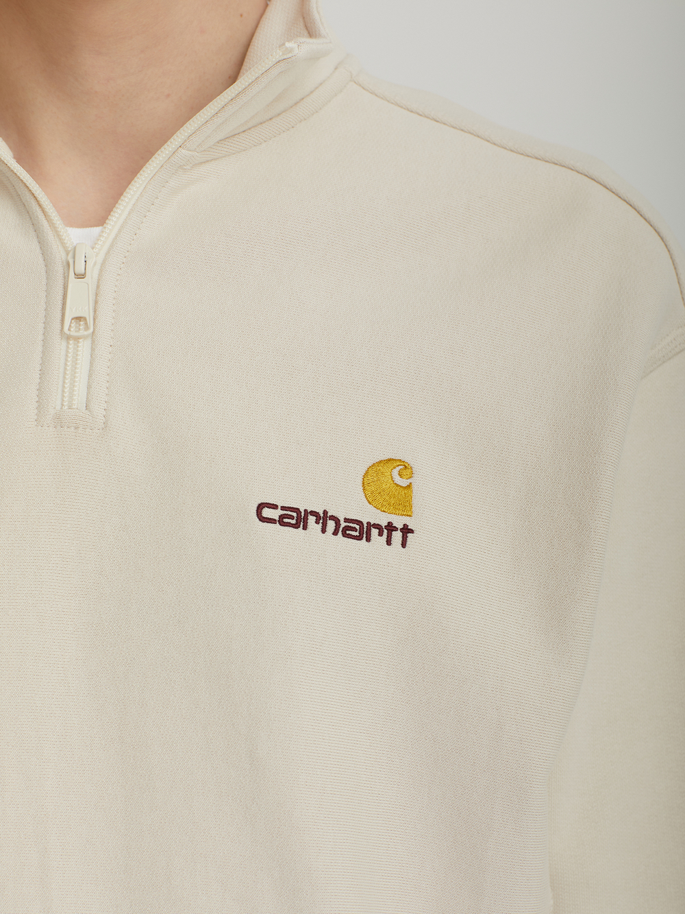 Мужская Толстовка Half Zip American Script