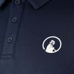 Мужское теннисное поло Quiet Please Tournament Polo Men - Blue