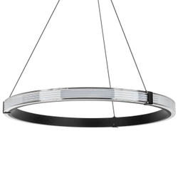 736287 Люстра ROTONDA 42W LED 2106LM 360G ЧЕРНЫЙ 3000K