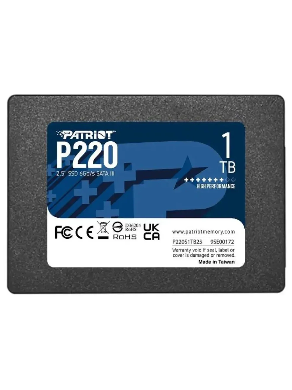 1 ТБ 2.5" SSD накопитель P220 P220S1TB25