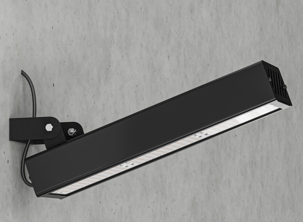 Светильник LED 60Вт 5000К 10200Лм IP67 355х94х100мм Awax II U1 GL DARKLUM