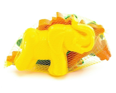 Формочки (тигр, мамонт, динозавр №1, динозавр №2) (Полесье)