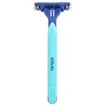 Gillette, Sensor 2 Plus, поворотная головка, одноразовые бритвы, 10 штук