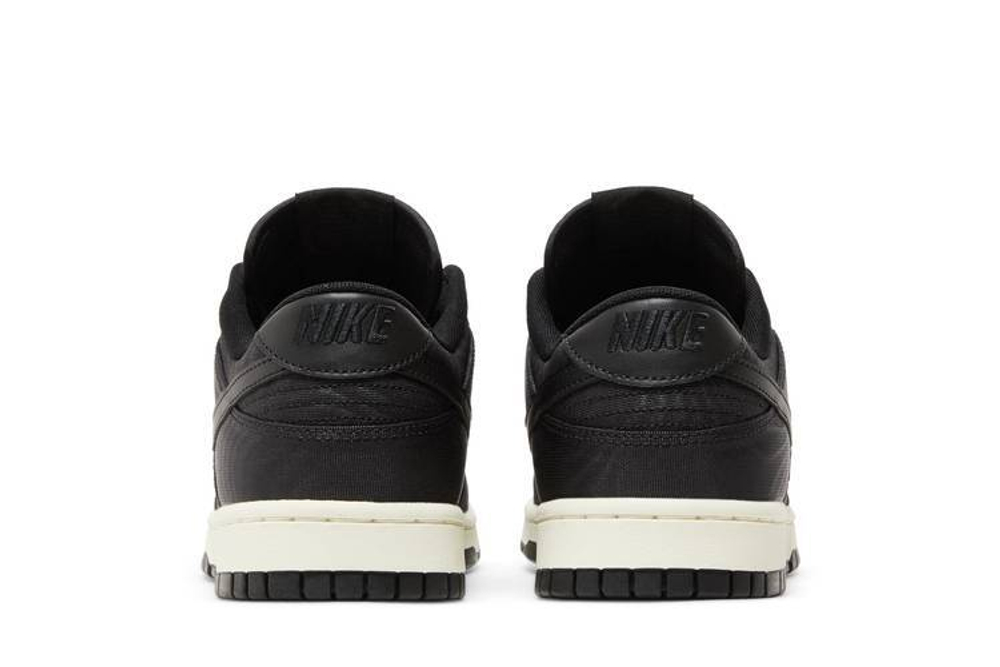 Кроссовки Nike Dunk Low Black Canvas