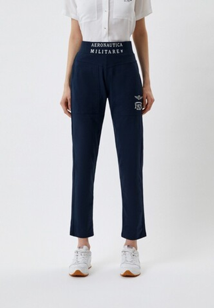 Брюки жен. AERONAUTICA 847 синий (1923)