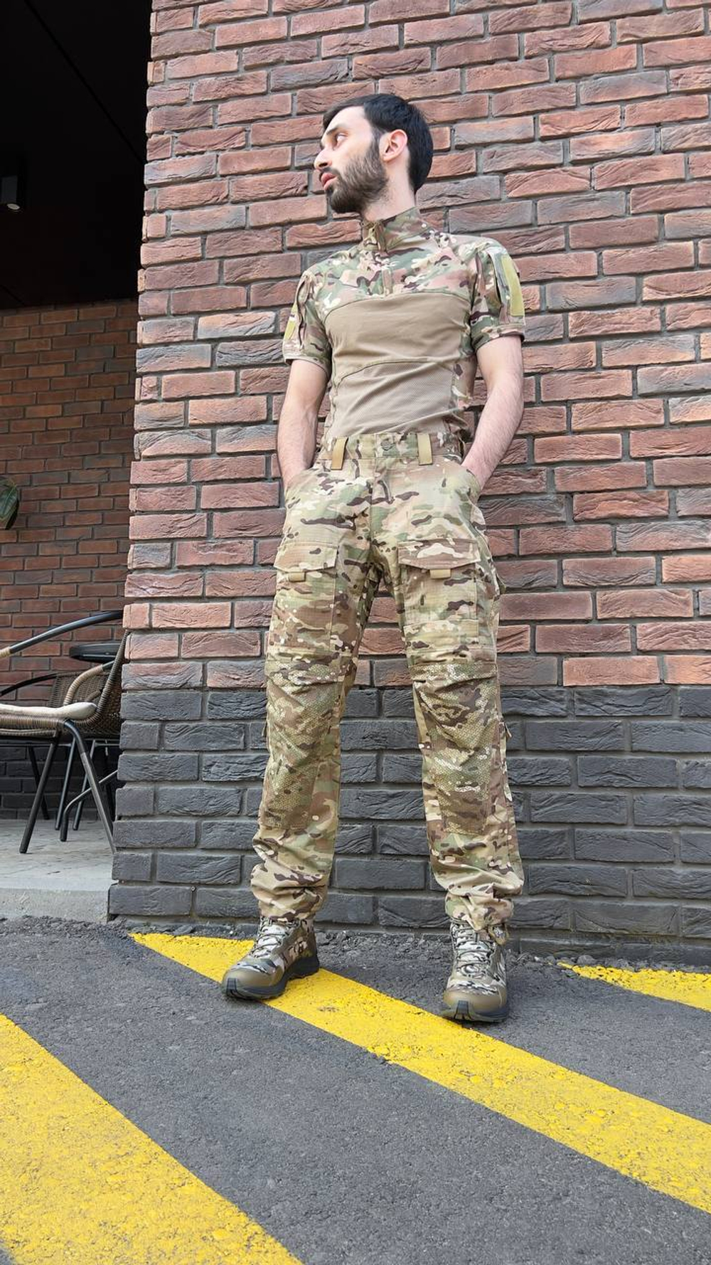 Брюки мультикам с перфорацией