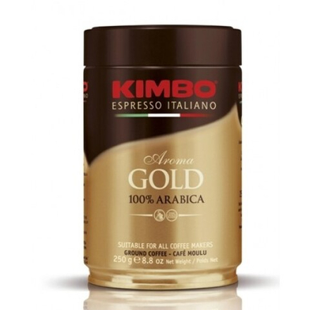 Kimbo Gold 100% Arabica, молотый, ж/б, 250 гр