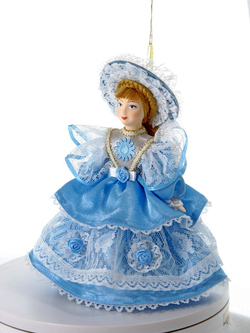 Кукла-подвеска коллекционная Потешного промысла дачница.